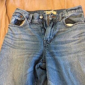 Madewell Light Blue Wide Leg Jeans